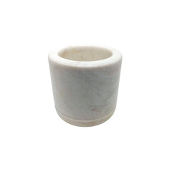 Pearl White Table Planter - Polished
