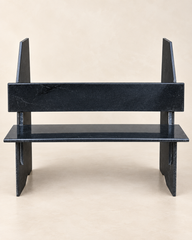 Monolith Noir Stone Bench